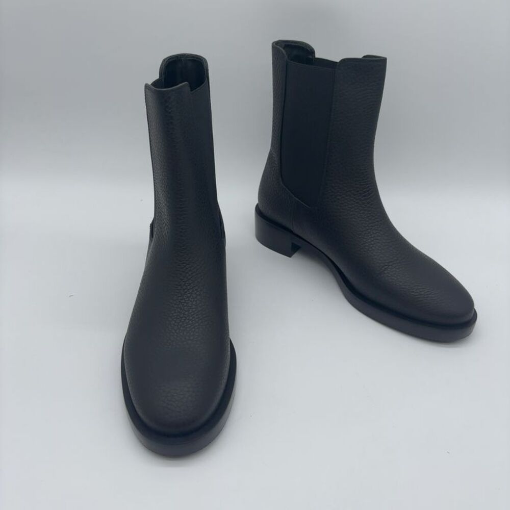 Stuart Weitzman Lenora Leather Chelsea Bootie